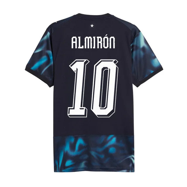 2026 World Cup Almiron Paraguay Soccer Jersey Player Version Match Version - No.10 Home Red and Away Blue