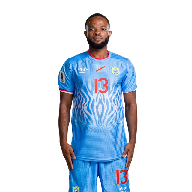 Congo DR National Football Team 2026 World Cup Jersey (Player Version/Match Version) — Forwards: No.9 Brian CIPENGA, No.11 Brian CIPENGA, No.13 Meschack ELIA / Attaquants : n° 9 Brian CIPENGA, n° 11 Brian CIPENGA, n° 13 Meschack ELIA