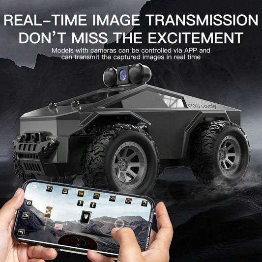 1:28 Scale RC Car with HD Camera – High-Speed Remote Control Racing Car with LED Lights, Off-Road Drift Buggy, Perfect for Kids Holiday Gift