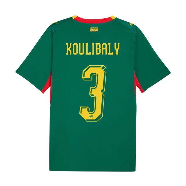 2026 World Cup Koulibaly Senegal Soccer Jersey Player Version Match Version - No.3 Home White and Away Green