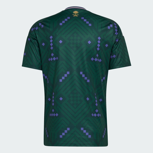 2026 World Cup Saudi Arabia Soccer Jersey Player Version Match Version - Home Green and Away White