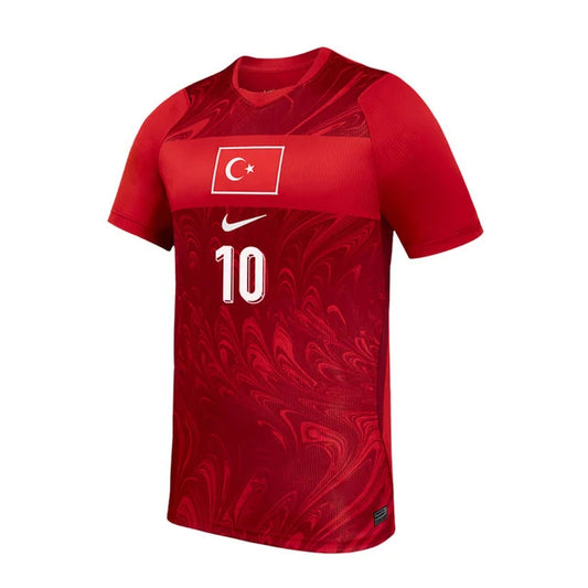 2026 World Cup Çalhanoğlu Güler Türkiye Soccer Jersey Player Version Match Version - No.10 Home Red and Away White