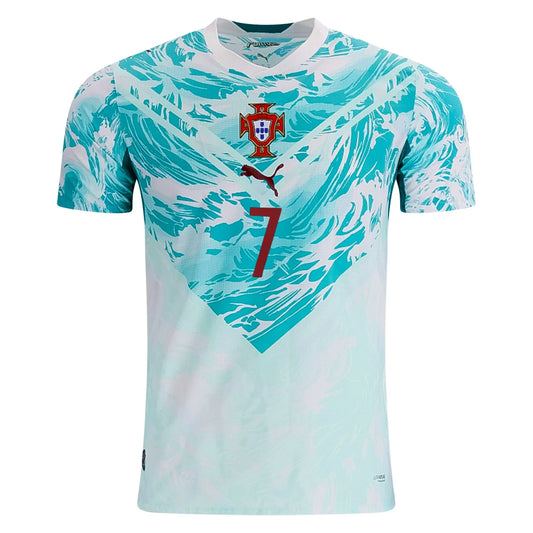 2026 World Cup Ronaldo Portugal Soccer Jersey Player Version Match Version - No.7 Home Red and Away Green