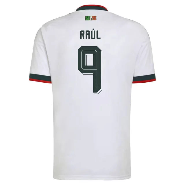 2026 World Cup Raúl Mexico Soccer Jersey Player Version Match Version - No.9 Home Green and Away White
