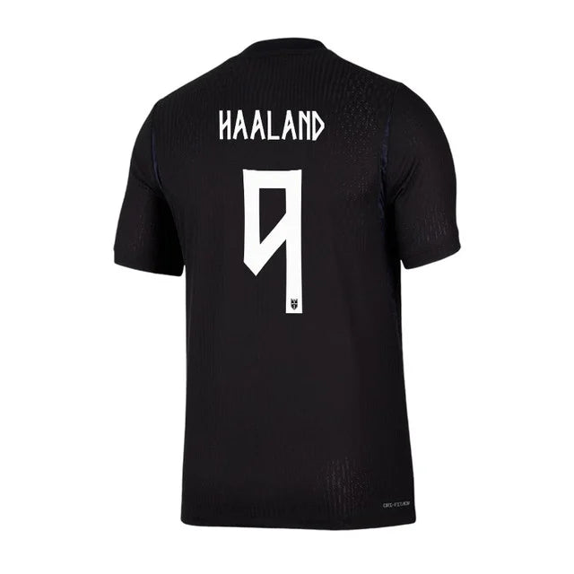 2026 World Cup Haaland Norway Soccer Jersey Player Version Match Version - No.9 Home Red and Away Black