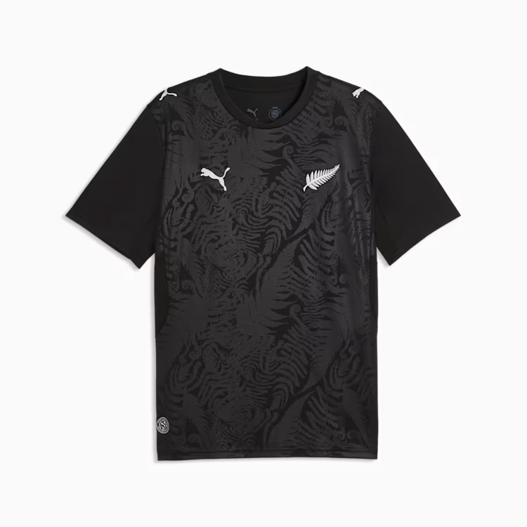 2026 World Cup Wood New Zealand Soccer Jersey Player Version Match Version - No.11 Home Black and Away White