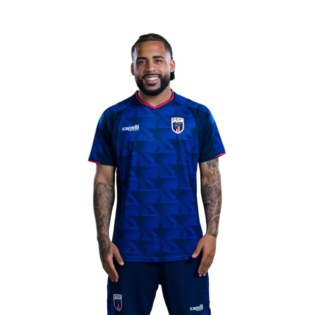 Camisola da Selecção Nacional de Futebol de Cabo Verde para o Campeonato do Mundo de 2026 (versão de jogador/versão de jogo) — Médios: Nº18 TELMO ARCANJO, Nº21 NUNO DA COSTA,Nº26 HELIO VARELA