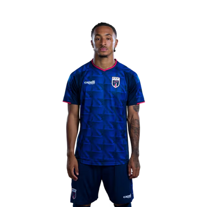 Camisola da Seleção Cabo-verdiana de Futebol para o Campeonato do Mundo de 2026 (Versão Jogador/Versão Jogo) — Avançados: Nº9 GILSON BENCHIMOL, Nº19 DAILON LIVRAMENTO,Nº20 RYAN MENDES
