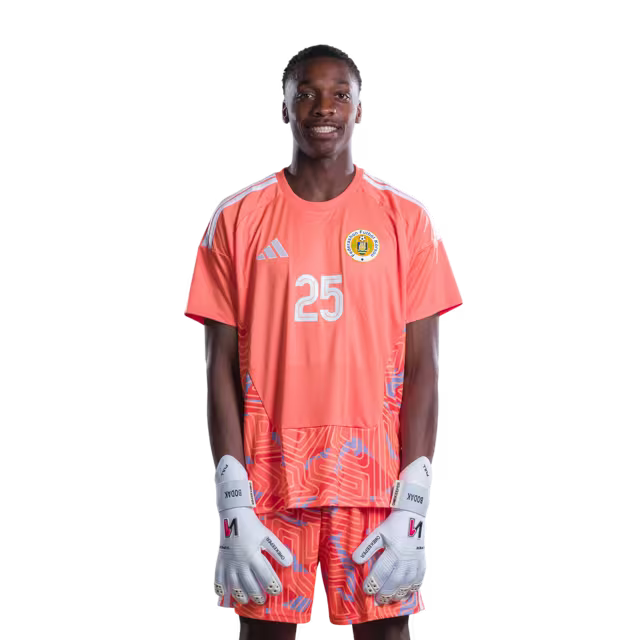 Jersey di Kopa Mundial 2026 Selekshon Nashonal di Futbòl Kòrsou (Vershon di Hungadó/Vershon di Partido) —Porteronan: No.1 Eloy ROOM, No.25 Tyrick BODAK,No.26 Trevor DOORNBUSCH