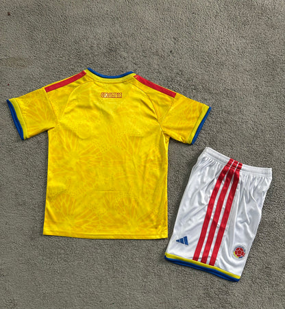 Camiseta de Colombia para niños (Mundial 2026) – Opciones a juego para toda la familia disponibles