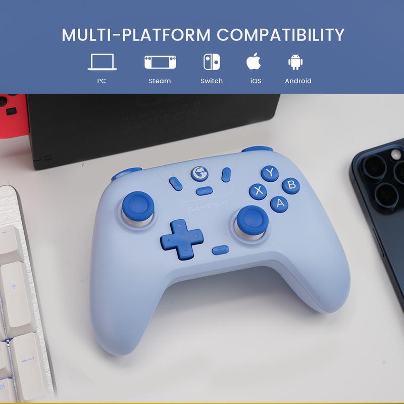 GameSir Nova Lite (Not for Xbox) Multi-Color Wireless Controller – PC/Steam/Android/iOS/Switch Console Smartphone