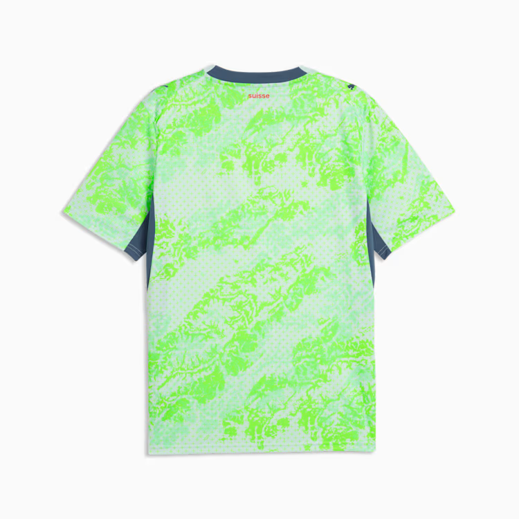2026 World Cup Xhaka Switzerland Soccer Jersey Player Version  Match Version - No.10 Home Red and Away Green