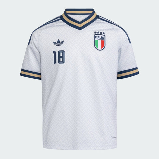 2026 World Cup Barella Italy Soccer Jersey Player Version  Match Version - No.18 Home Blue and Away White