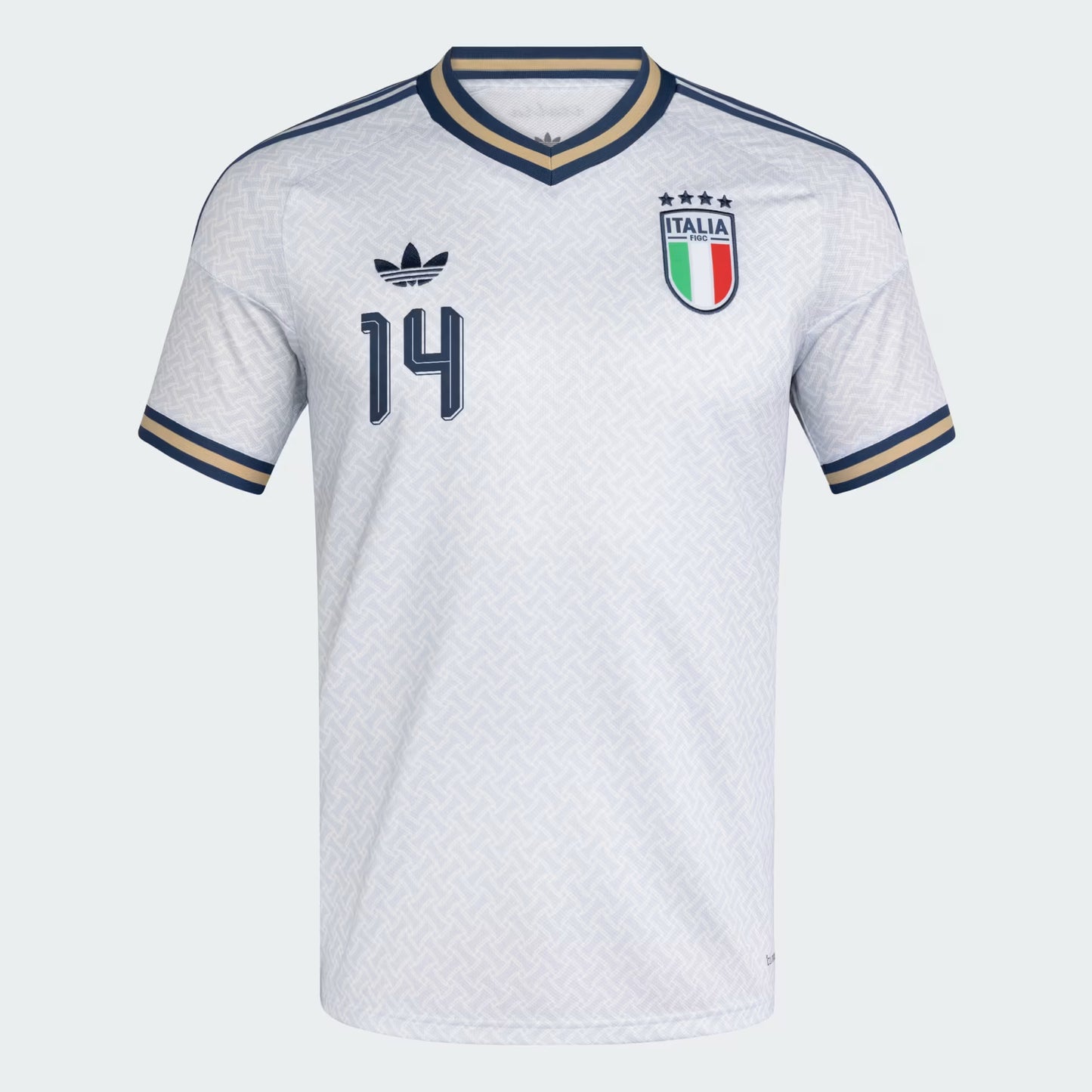 2026 World Cup Chiesa Italy Soccer Jersey Player Version  Match Version - No.14 Home Blue and Away White