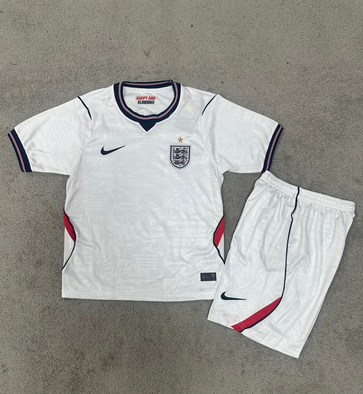 England 2026 World Cup Kids' Jersey – Matching Family Options Available