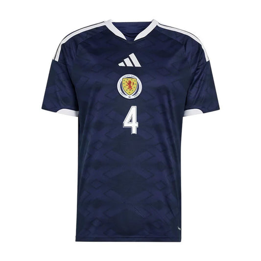 2026 World Cup McTominay Scotland Soccer Jersey Player Version  Match Version - No.4 Home Blue and Away Orange