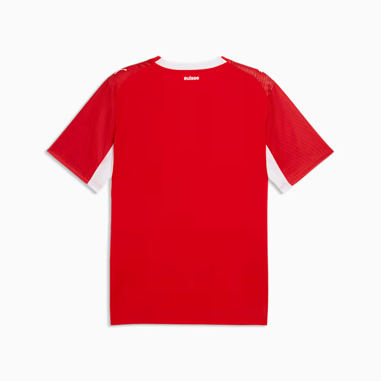 2026 World Cup Xhaka Switzerland Soccer Jersey Player Version  Match Version - No.10 Home Red and Away Green