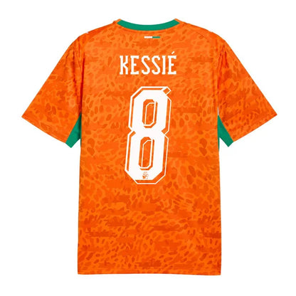2026 World Cup Kessie Cote dIvoire Soccer Jersey Player Version  Match Version - No.8 Home Orange and Away White