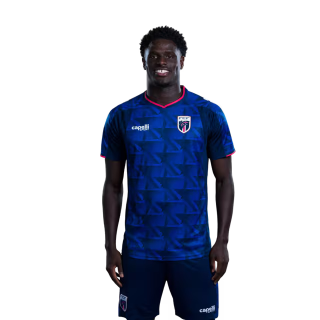Camisola da Seleção Cabo-verdiana de Futebol para o Mundial 2026 (versão do jogador/versão do jogo) — Médios: Nº 6 KEVIN PINA, Nº 7 JOVANE CABRAL, Nº 8 JOAO PAULO
