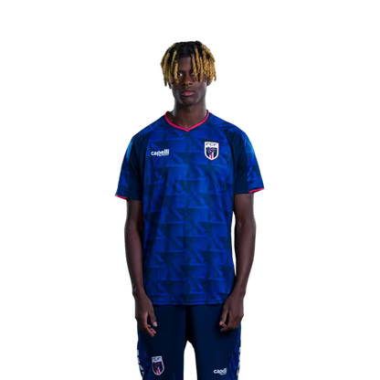 Camisola da Seleção Cabo-verdiana de Futebol para o Campeonato do Mundo de 2026 (Versão Jogador/Versão Jogo) — Avançados: Nº9 GILSON BENCHIMOL, Nº19 DAILON LIVRAMENTO,Nº20 RYAN MENDES