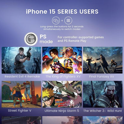 GameSir G8 Galileo Type-C Mobile Gaming Controller for Android & iPhone 15 Series (USB-C) Accessories Console Smartphone