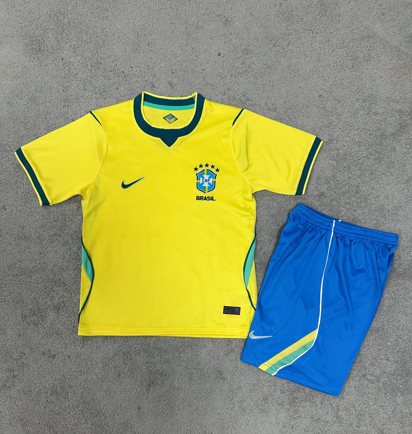 Camisa Infantil do Brasil para a Copa do Mundo de 2026 – Conjuntos Combinando para a Família Disponíveis