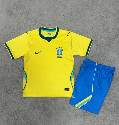 Camisa Infantil do Brasil para a Copa do Mundo de 2026 – Conjuntos Combinando para a Família Disponíveis