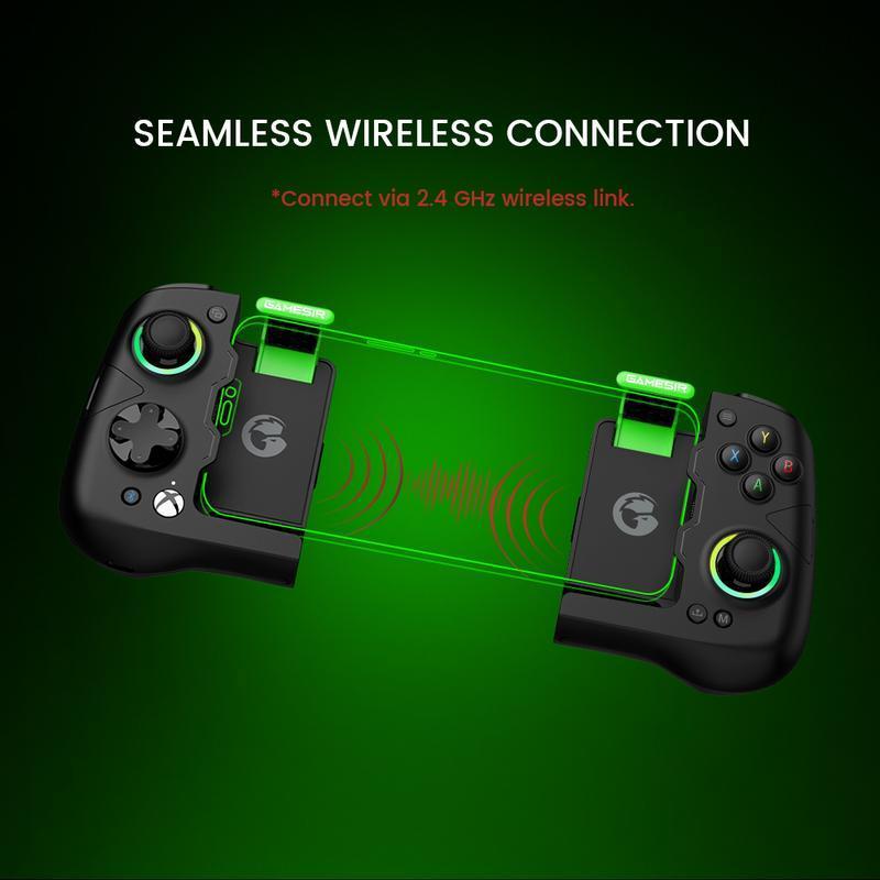 GameSir X4 Aileron Bluetooth Mobile Gaming Controller for Android with Hall Effect Joysticks