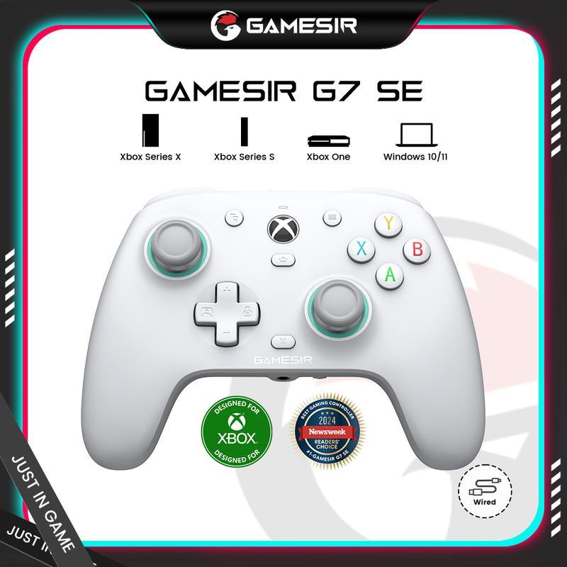 HOT STAR US GameSir G7 SE Wired Controller for Xbox Series X|S, Xbox One & Windows 10/11, Plug and Play Gaming Gamepad with Hall Effect Joysticks/Hall Trigger, 3.5mm Audio Jack