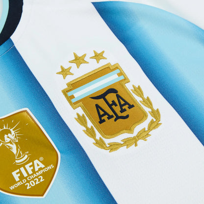 2026 World Cup Nico Pazr Argentina Soccer Jersey Player Version  Match Version - No. 18 Home White & Blue and Away Black & Blue