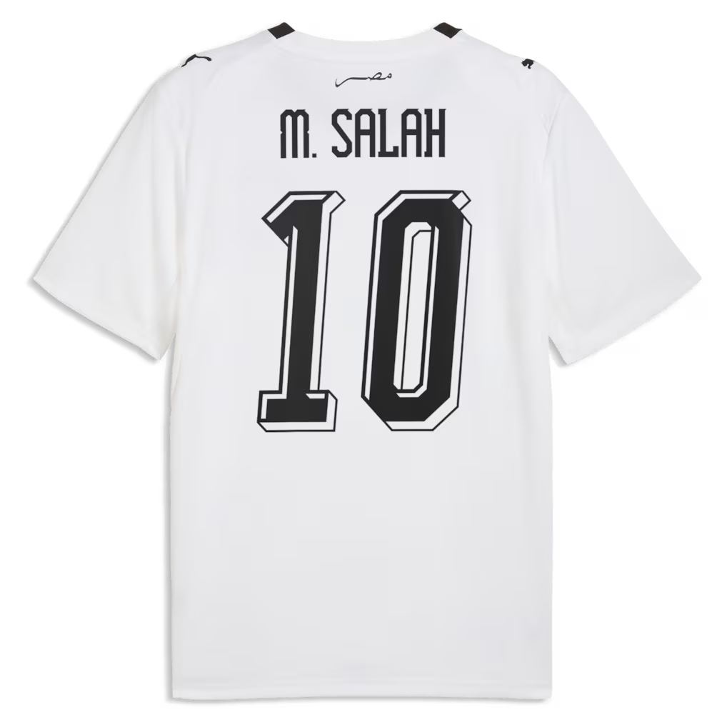 2026 World Cup Mohamed Salah Egypt Soccer Jersey Player Version  Match Version - No. 10 Home Red and Away White